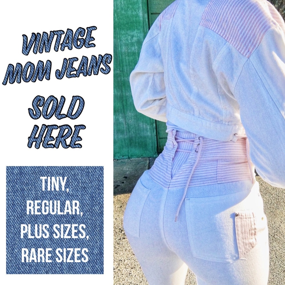 Buy Vintage High Waisted Mom Jeans 80’s/90’s ISO
